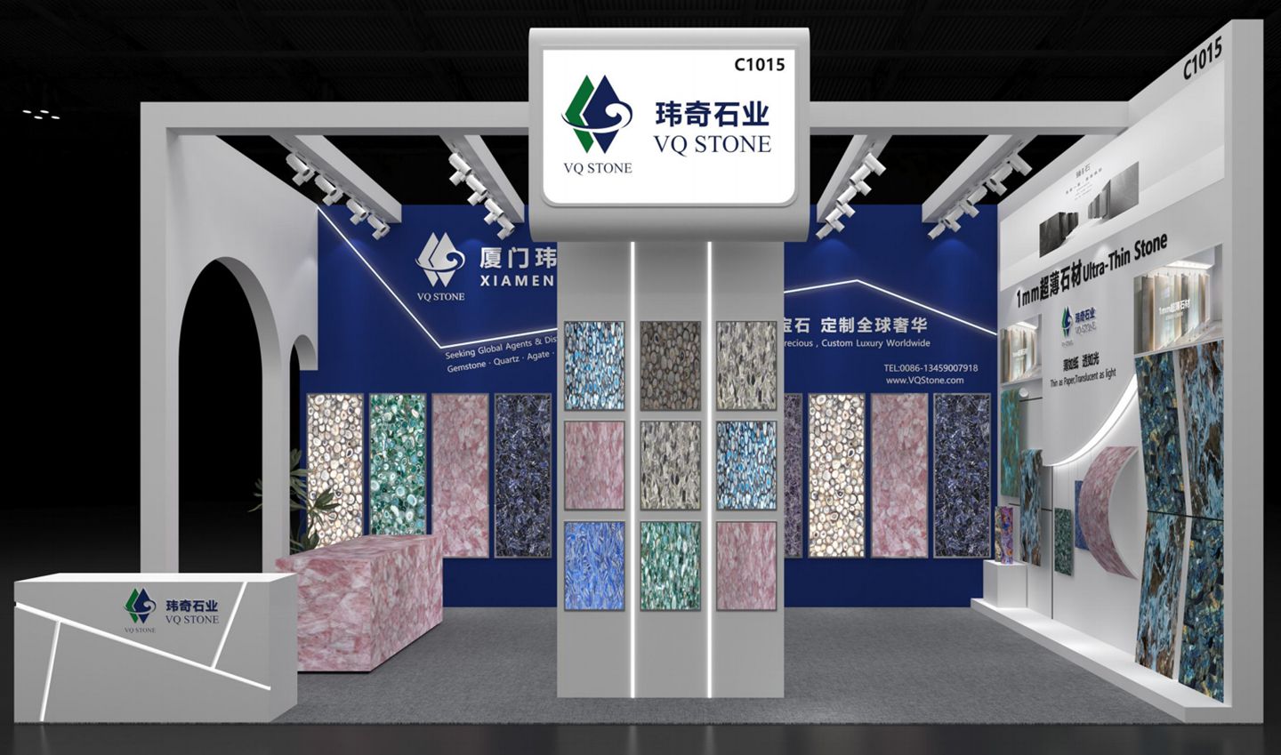 VQ Stone Attend The 26th Xiamen International Stone Fair