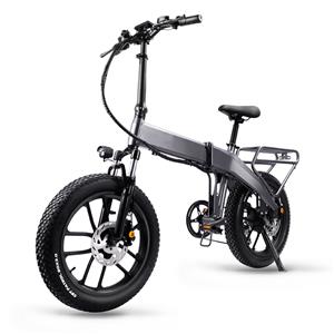 Wholesale OEM affordable 20 inch 48v 750w folding fat tire snow cruiser ebike electric bike