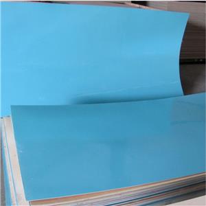Blue Polyester plywood for decoration