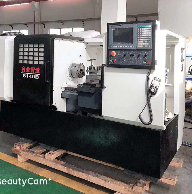 6140 High Speed Metal Machining Horizontal CNC Lathe Machine