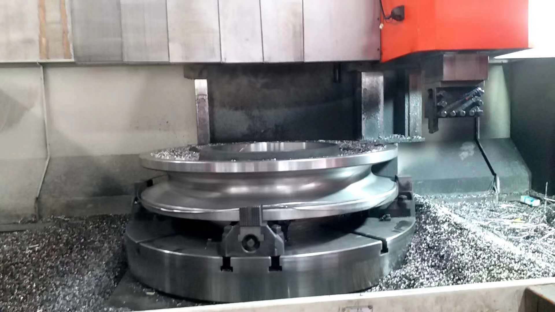850 Metal Machining Vertical CNC Lathe Machine