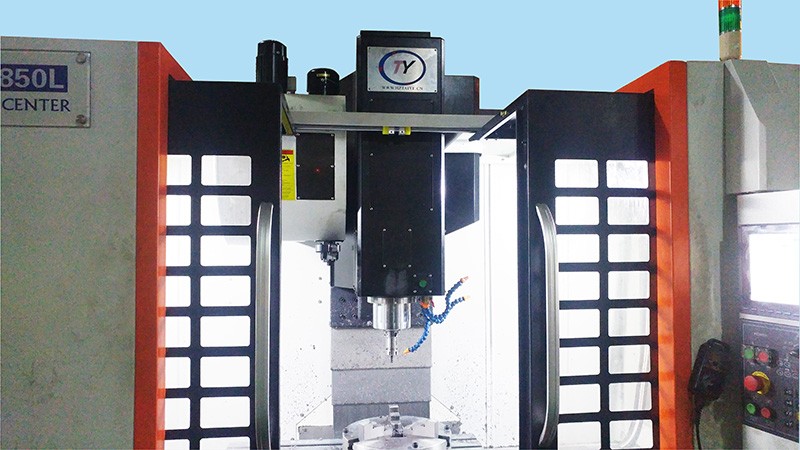 850L 2 Linear And One Hard Line Vertical Machining Center With Mitsubishi System