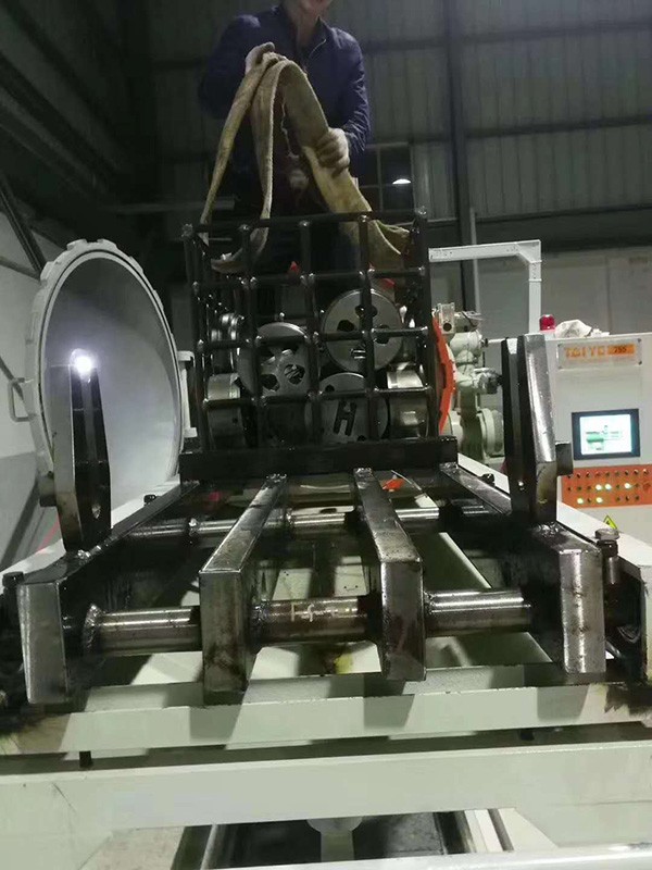 755 Horizontal High Pressure Heat Treatment Vacuum Air Quenching Furnace