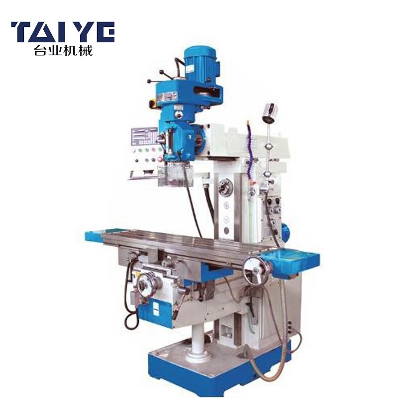 No. 4 Turret Milling Machine For Metal Machining