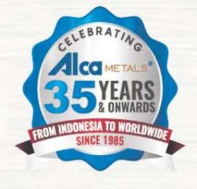 celebrate the PT ALFO CITRA ABADI (Alca Metals)’s 35th anniversary