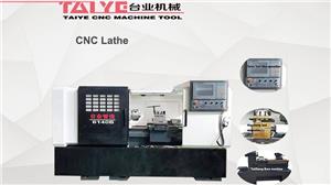 Máquina de torno CNC horizontal de mecanizado de metales de alta velocidad 6140
