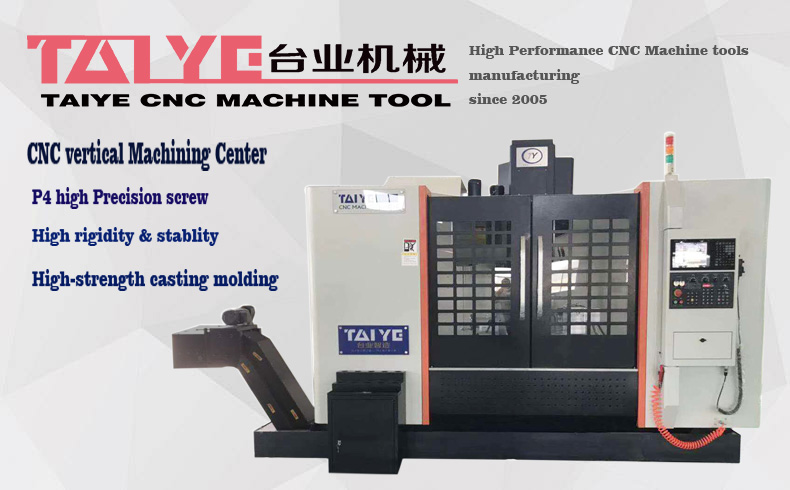 VMC 850 Type 3 Axis Hard Line Vertical Machining Center With Fanuc Control And 24 ATC