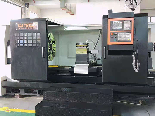 Taiye CNC lathe settled in Foshan customer factory