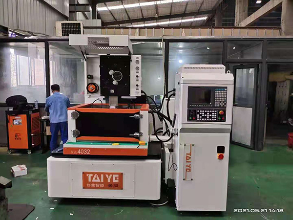 Taiye wire EDM machine setted in Sunshine Aluminum Company
