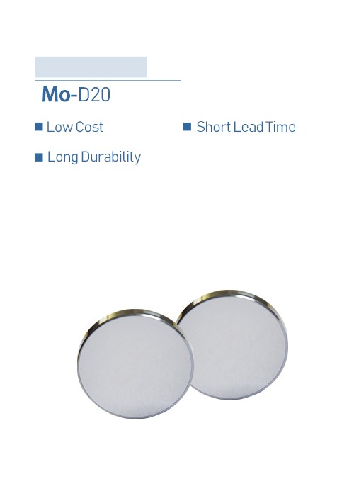 Mo CO2 Laser Mirror D20mm