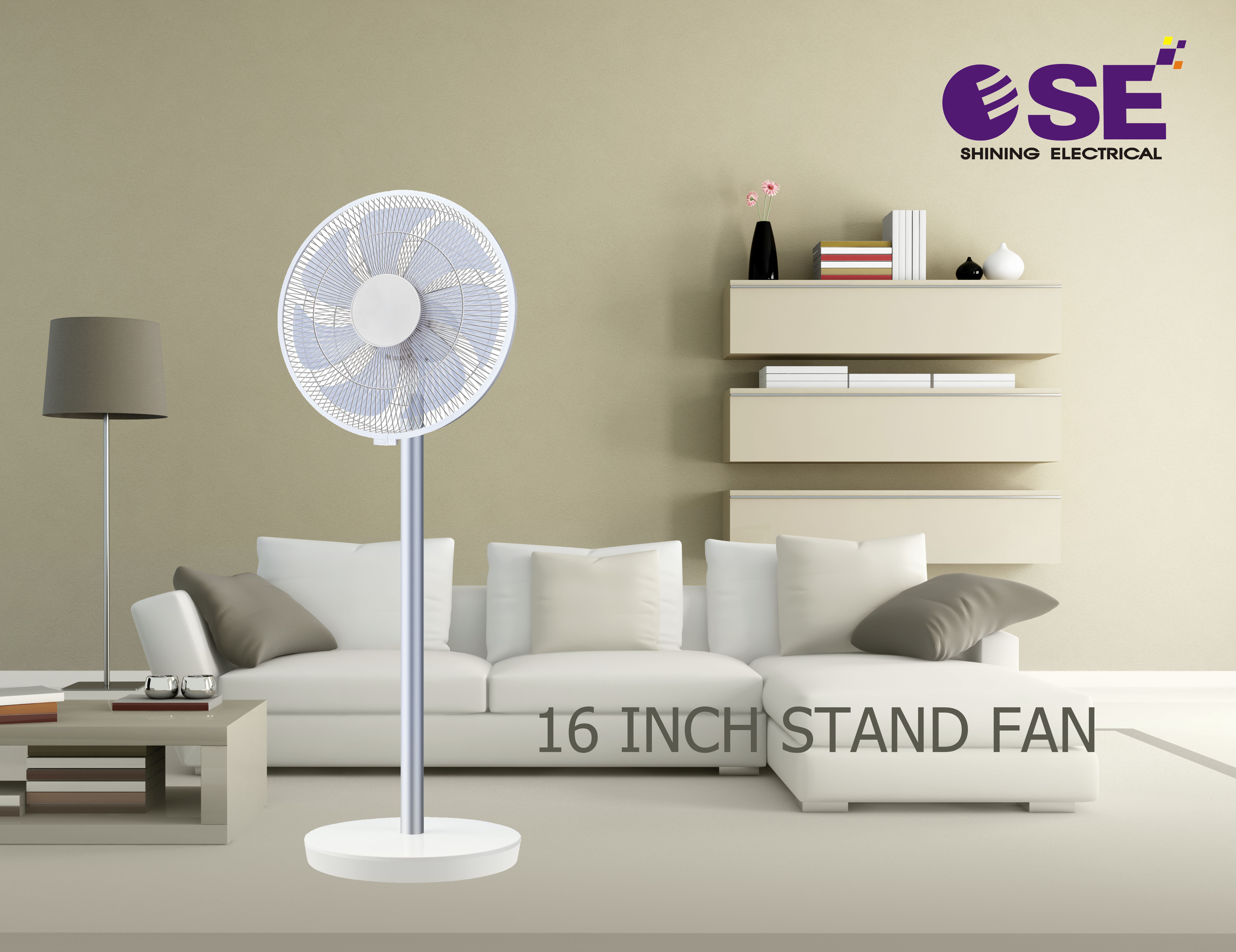 New design pedestal fan