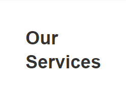 Unsere Dienstleistungen