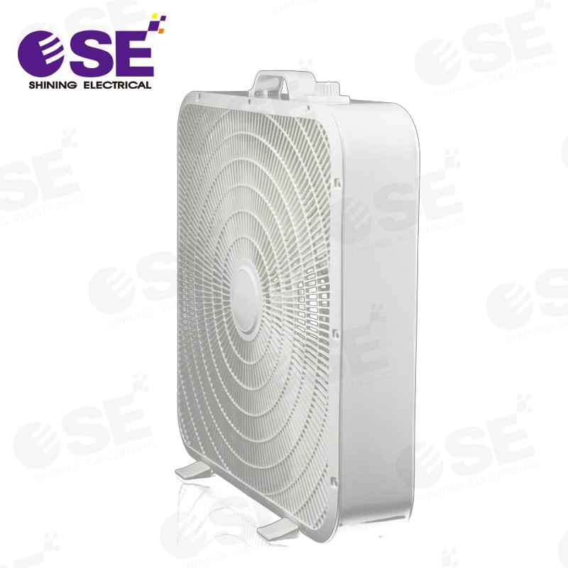 Comprar Circulador de aire de color blanco Uso de espacio grande Ventilador de caja de 20 