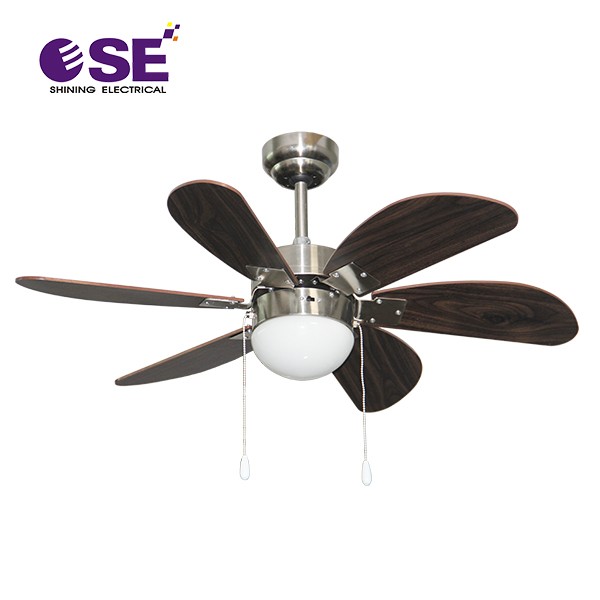Supply Circular 6 Blades 30 Inch Ornament Hanging Fan With Light Factory Es Oem - 30 6 Blade Ceiling Fan With Light