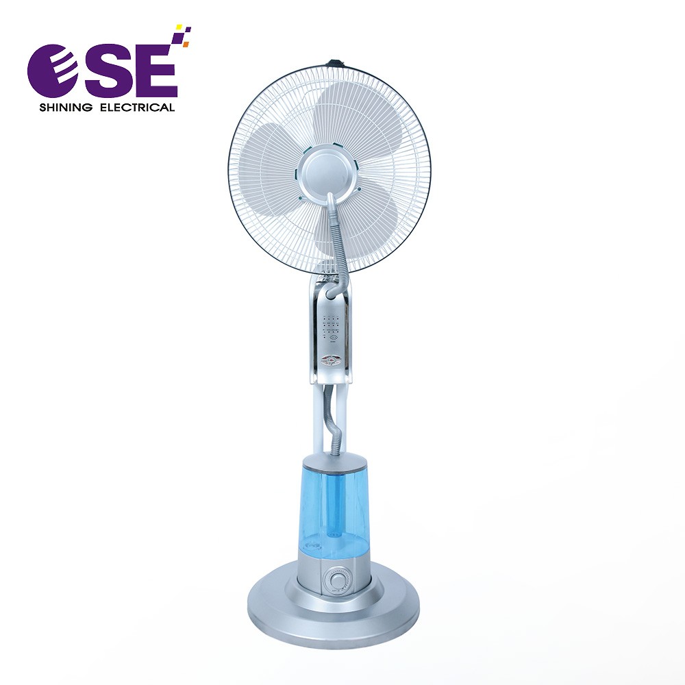 Pedestal oscil·lant d'esprai d'electrodomèstics Ventilador de boira dempeus de 16 polzades
