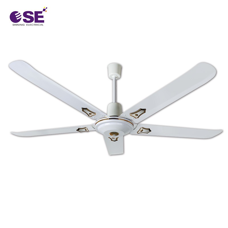 Copper Motor Family Room 56 Inch Ceiling Fan With Decorative Sheet