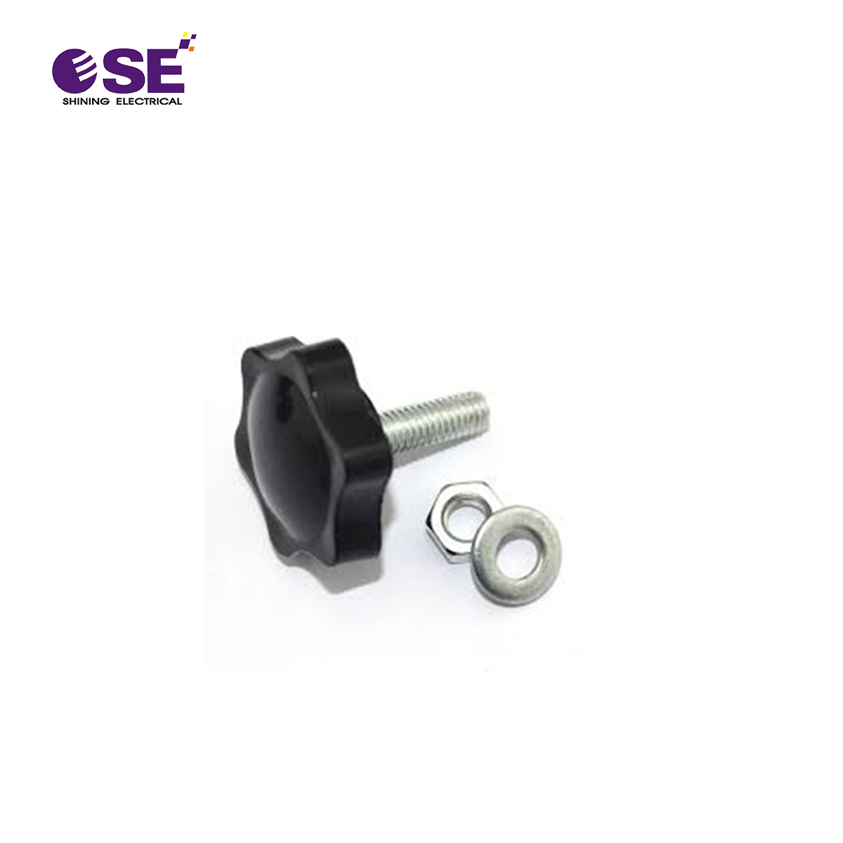 electric fan parts pipe screw 7 Shape Screw Fixed Nuts Plum Blossom Shape Screw