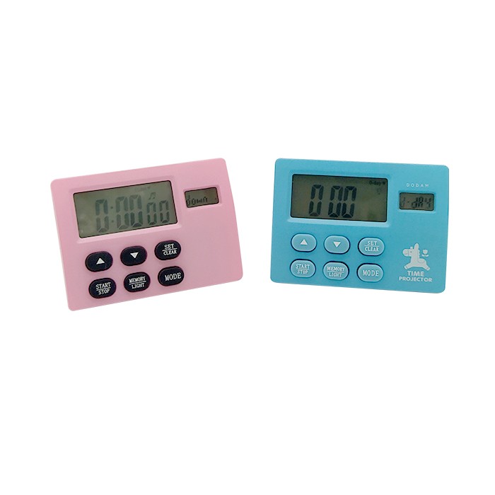Relógio LCD cronômetro com contagem regressiva pequeno relógio digital LCD