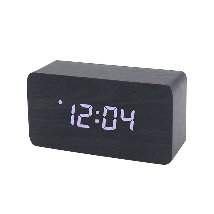 Wooden Night Power Saving LED Table Time Clock Led Display