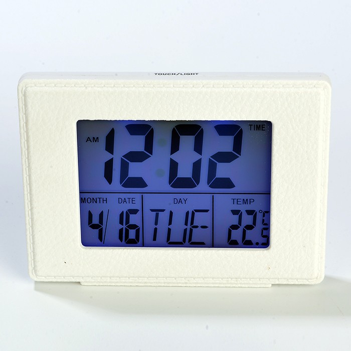 Relógio despertador Fashional LCD Talking Deskop