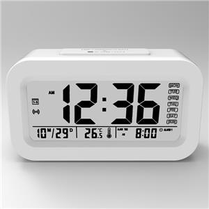 中国工場供給LCD充電トーキング目覚まし時計