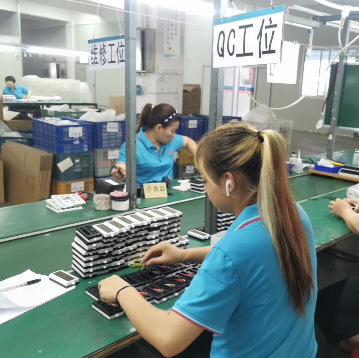 Centro di controllo della qualità dei prodotti di fabbrica