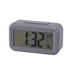 Horloge de table d'alarme à affichage numérique LCD avec rétro-éclairage