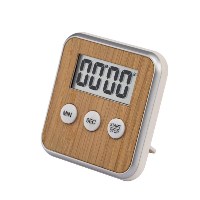 clock factory wooden digital timer count down lcd kitchen timer