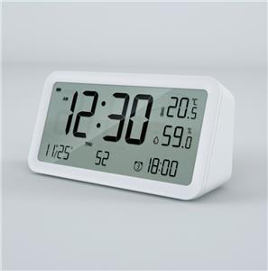 China factory wholesale Big digital LCD alarm clock with temperature