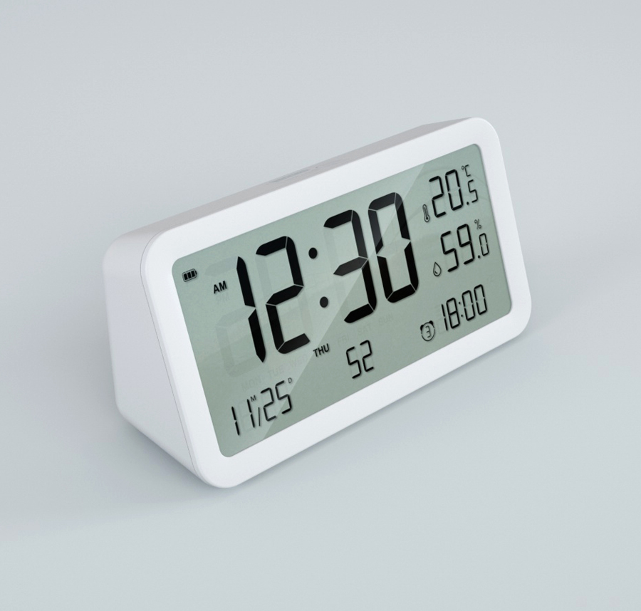 lcd table clock