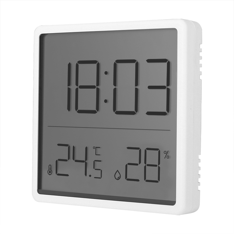 Amazon hot selling new LCD alarm clock with temperature and humidity