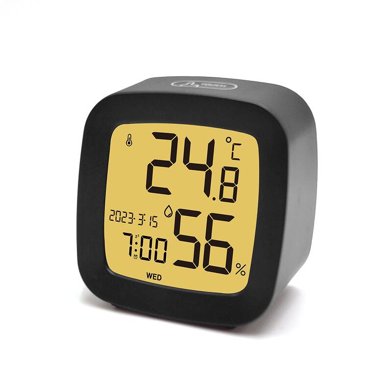 New hot selling Multifunctional LCD alarm clock with temperature and humidity