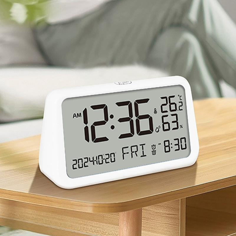 LCD digital alarm clock
