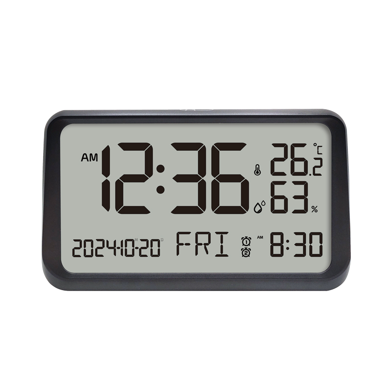 LCD table clock