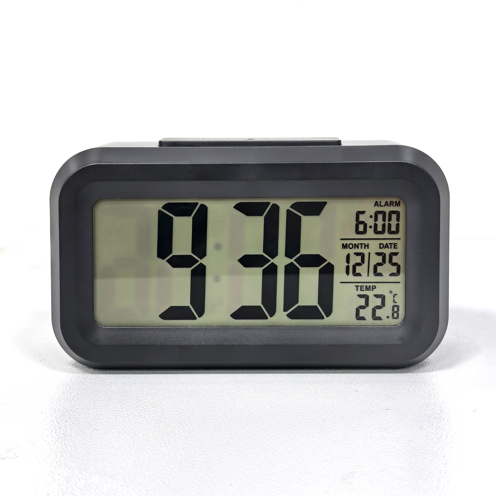 lcd table clock