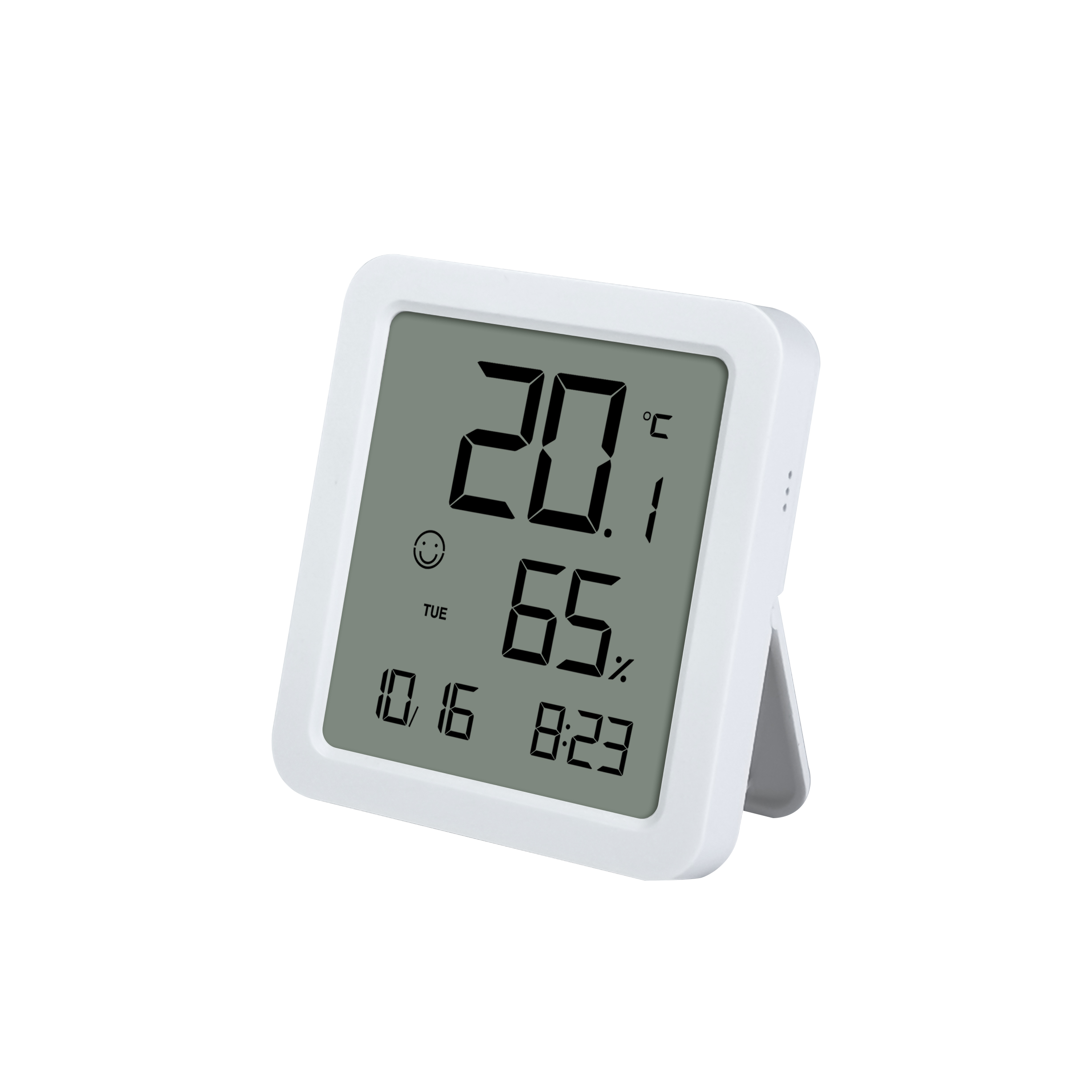 Room thermometer, indoor humidity meter, digital temperature and humidity sensor monitor are suitable for home offices, pets and plants.