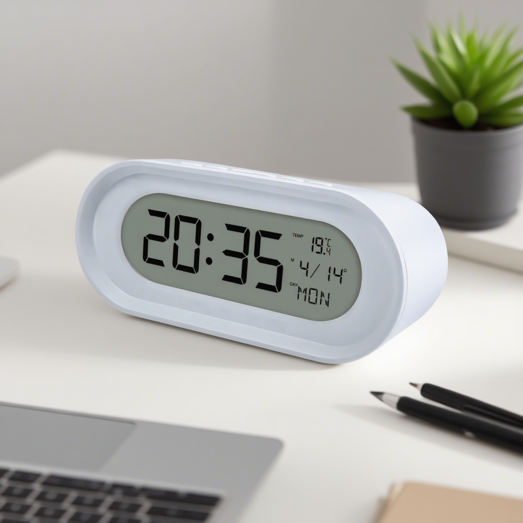 Factory supply New LCD alarm clock digital table clock