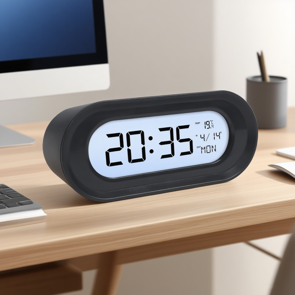 Factory supply New LCD alarm clock digital table clock