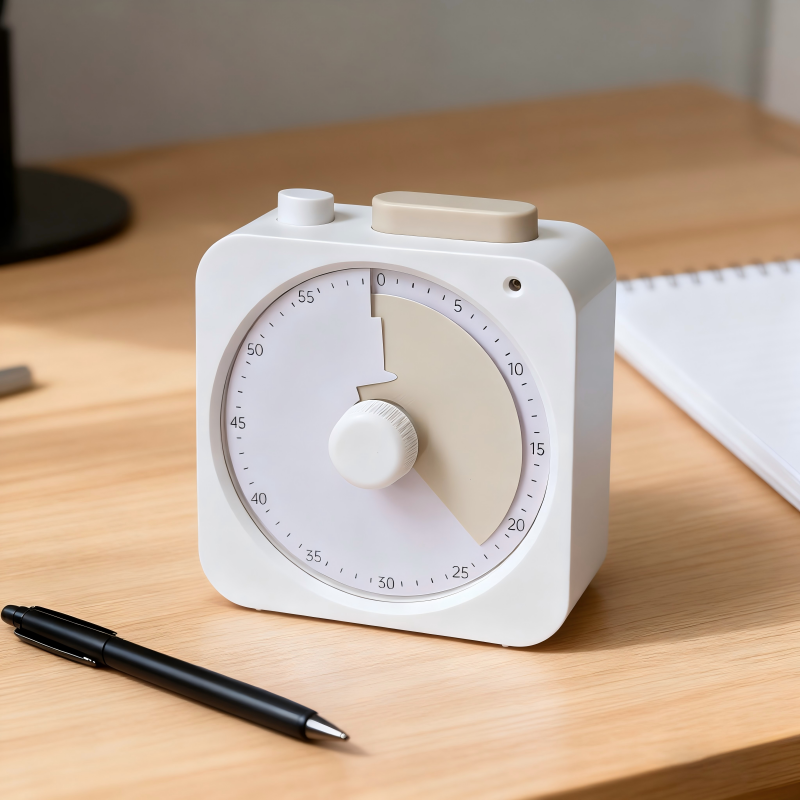 Factory supply new visual count down timer silent light reminder kids study timer