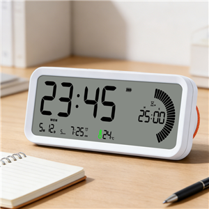 Factory supply New LCD digital visual timer multifunctional LCD alarm clock with count down timer