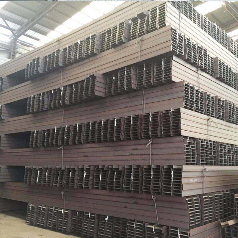 Steel H-Beam Pile Post H Beam Ground Stake Untuk Sistem Pemasangan 