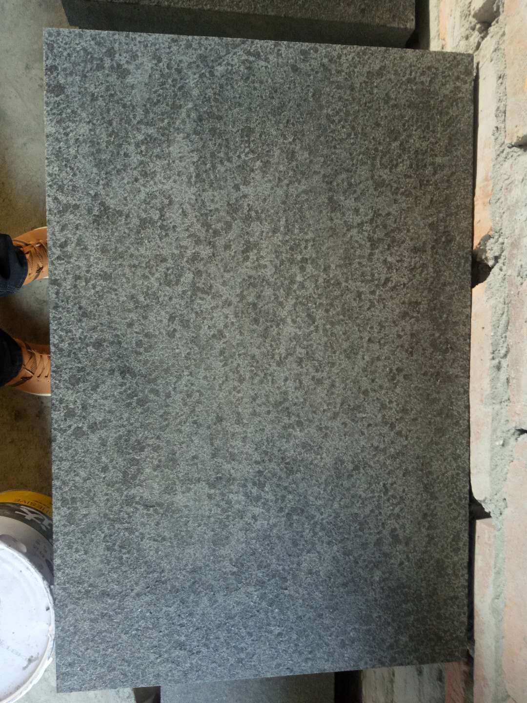 New G684 Black Granite Floor Paving Stone