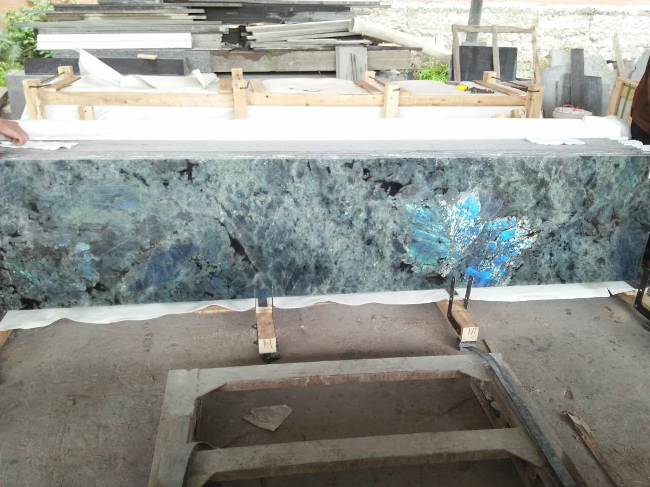 Китай Плиты из голубой гранитной плитки, производитель