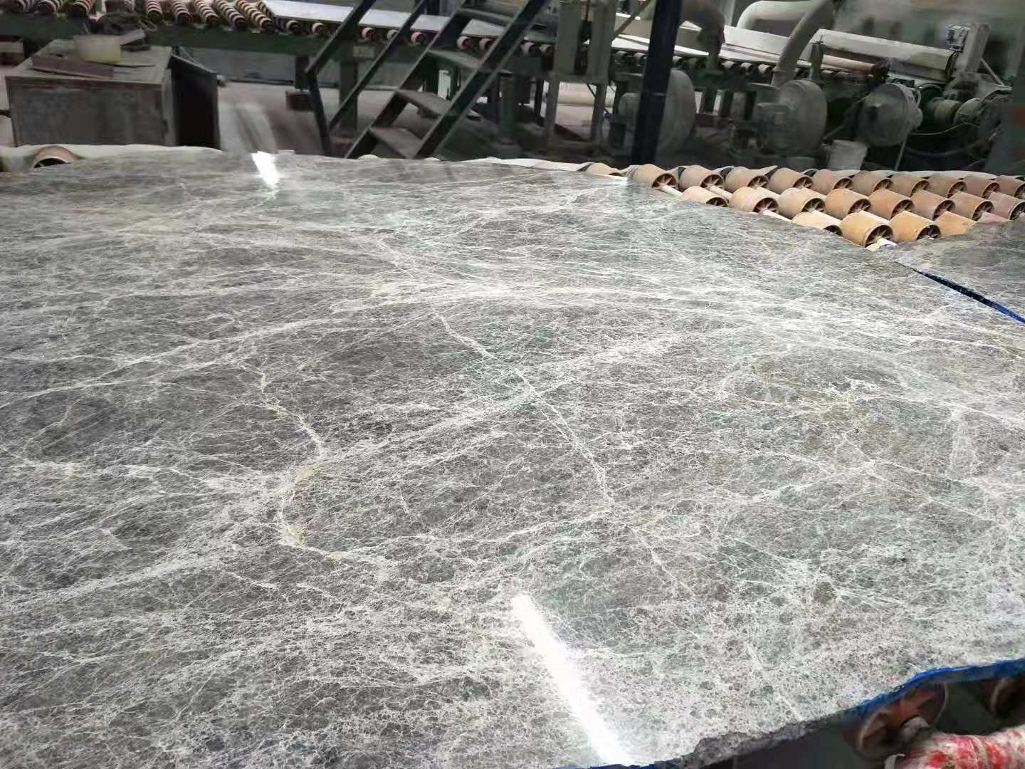Silver Grey Marble Floor Tile