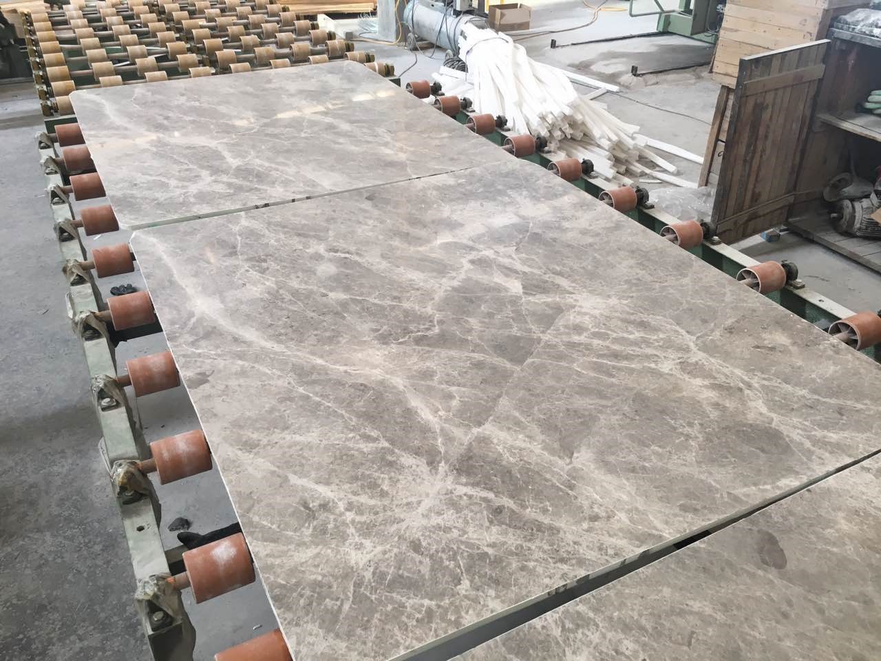 Natural Turkish Thundra Grey Marble Floor Tile
