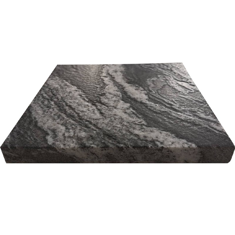 Antiqued Indian Black Granite Stone Slabs