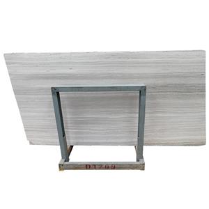 Tuile de marbre en bois blanc poli naturel