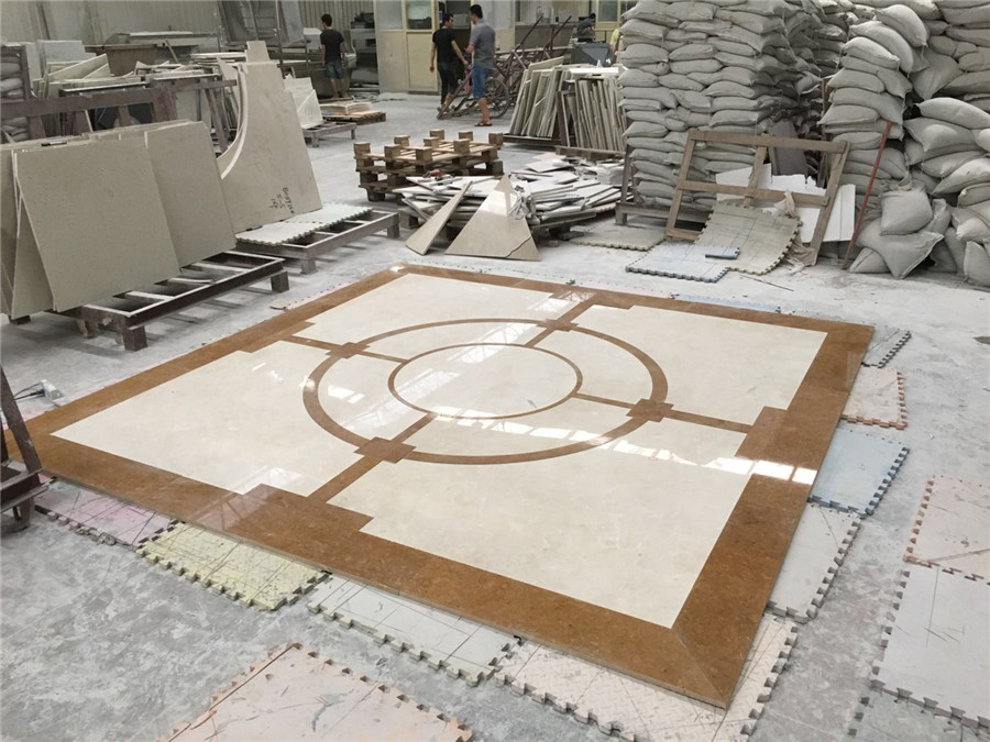 crema marble floor tiles