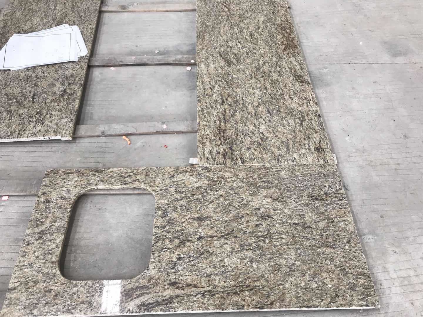 New Venetian Gold Granite Kitchen Worktops Countertops