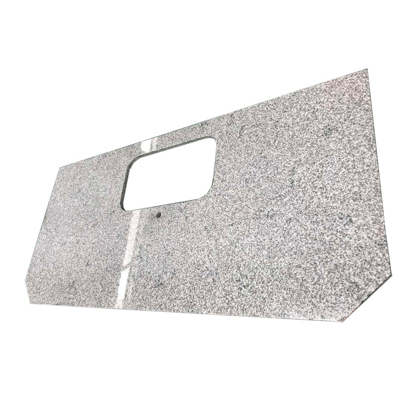 G655 Küchenarbeitsplatte aus weißem Granit und Waschtische